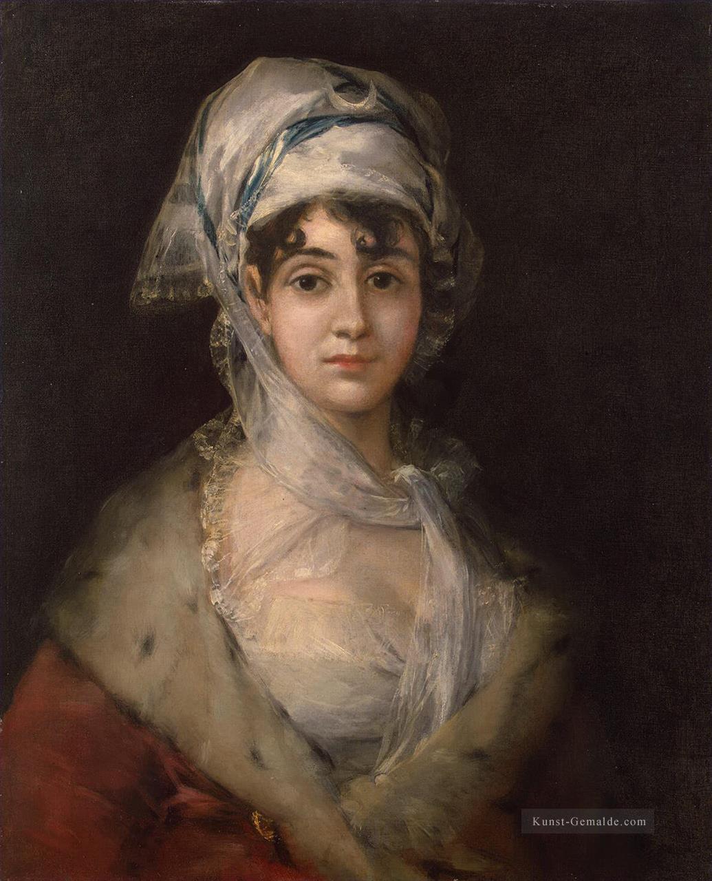Schauspielerin Antonia Zarate Francisco de Goya Ölgemälde